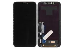 Дисплей Apple iPhone Xr в сборе с сенсором Оригинал переклейка (черный)