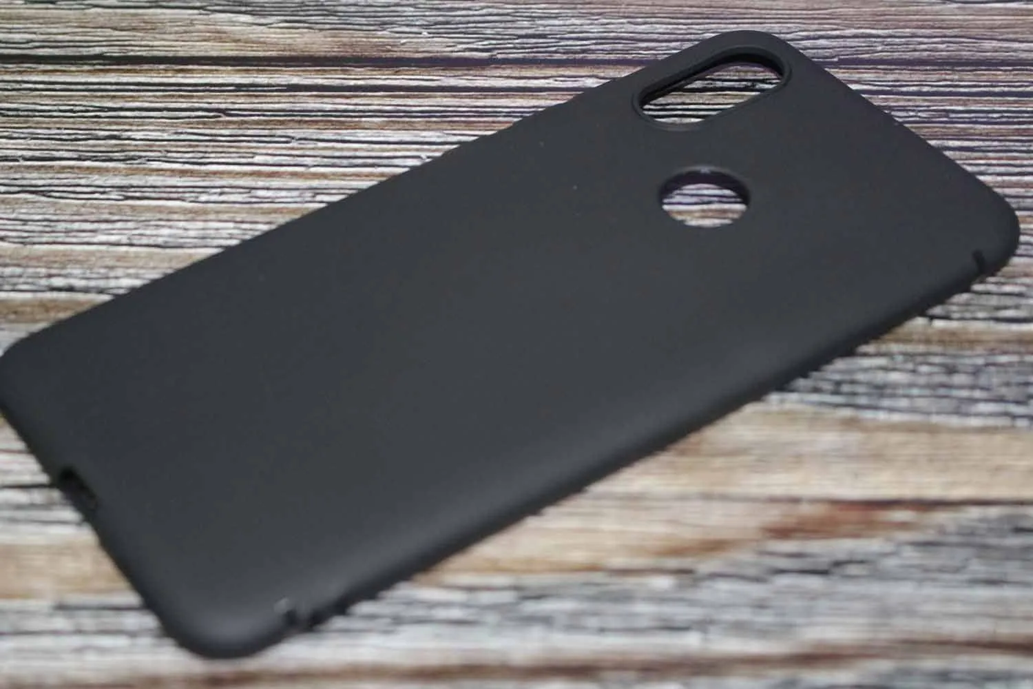 Чехол силиконовый для 1.2mm для Xiaomi Mi A2 Type 1 (черный)