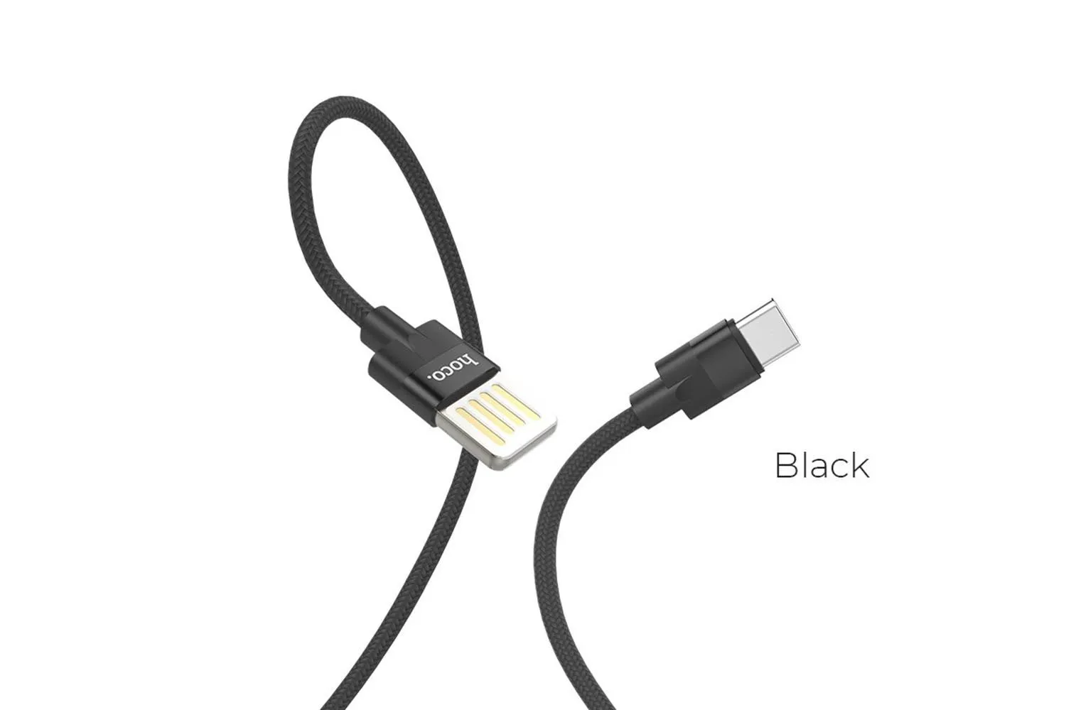 Кабель USB - Type-C HOCO U55 Outstanding, 1.2 м (черный)