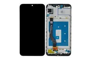 Дисплей Huawei Y7 2019 DUB-LX1 в сборе с сенсором с рамкой (черный)