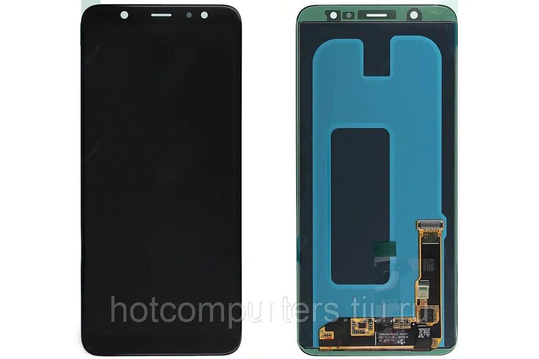 Дисплей Samsung Galaxy A6 Plus 2018 SM-A605F (черный) Оригинал GH97-21878A, цена с установкой в АСЦ