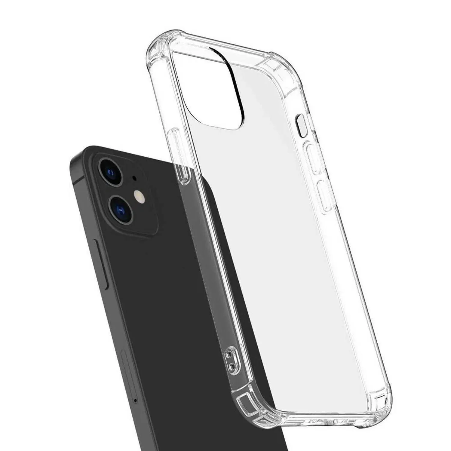 Чехол силиконовый для Apple iPhone 12 mini Clear Case 2mm (прозрачный)