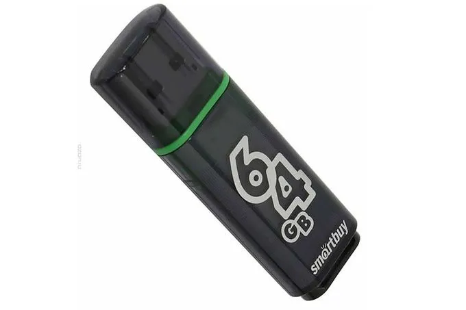 Флеш-накопитель USB 3.0 64GB SmartBuy Glossy (темно-серый)