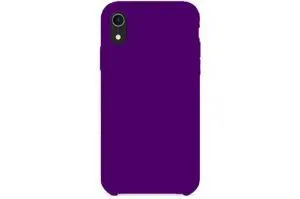 Чехол силиконовый для Apple iPhone Xr (фиолетовый)