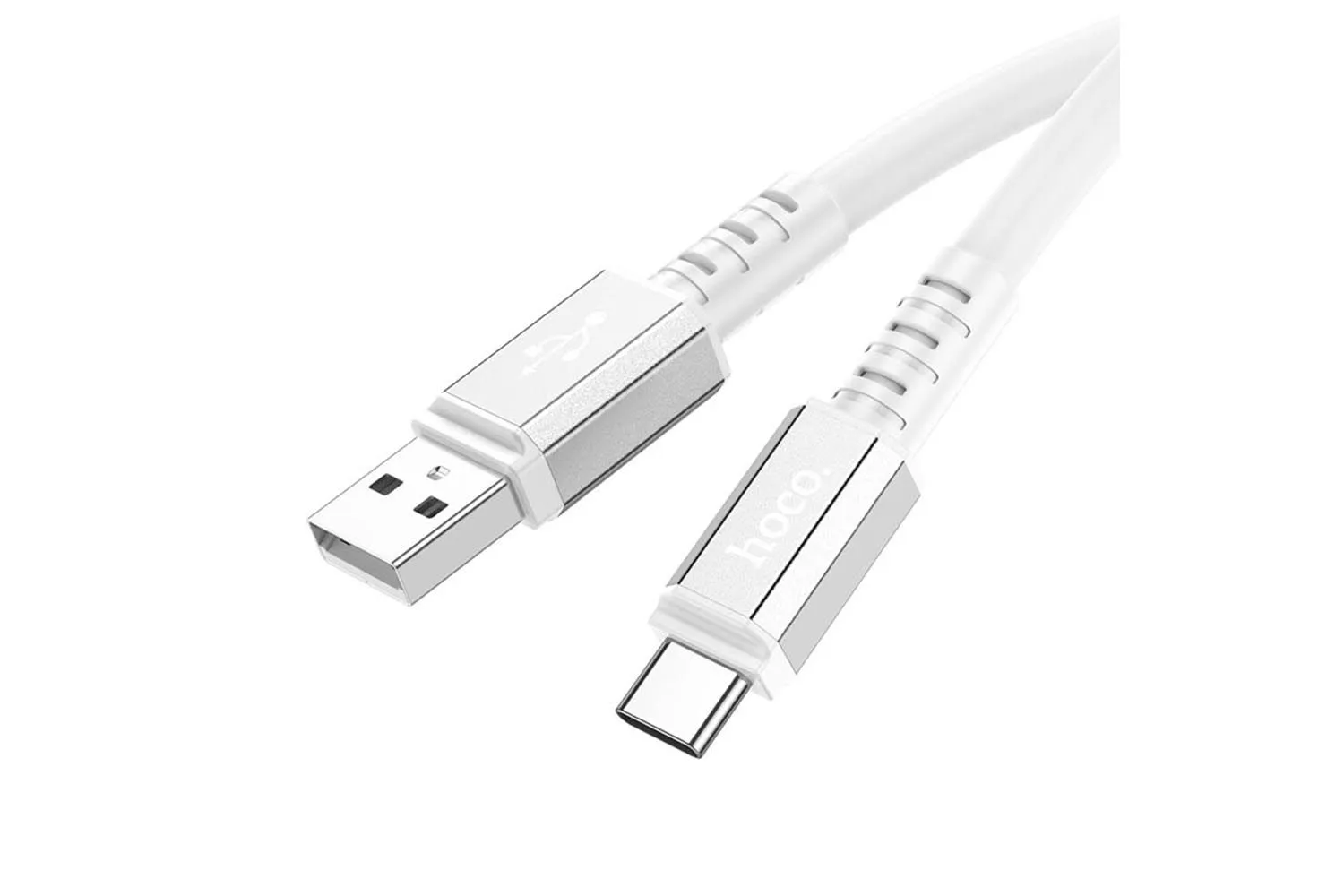 Кабель USB - Type-C HOCO X85 Strength, 1м (белый)