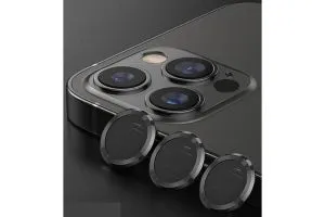 Защитные линзы для камеры Apple iPhone 12 Pro (черный)