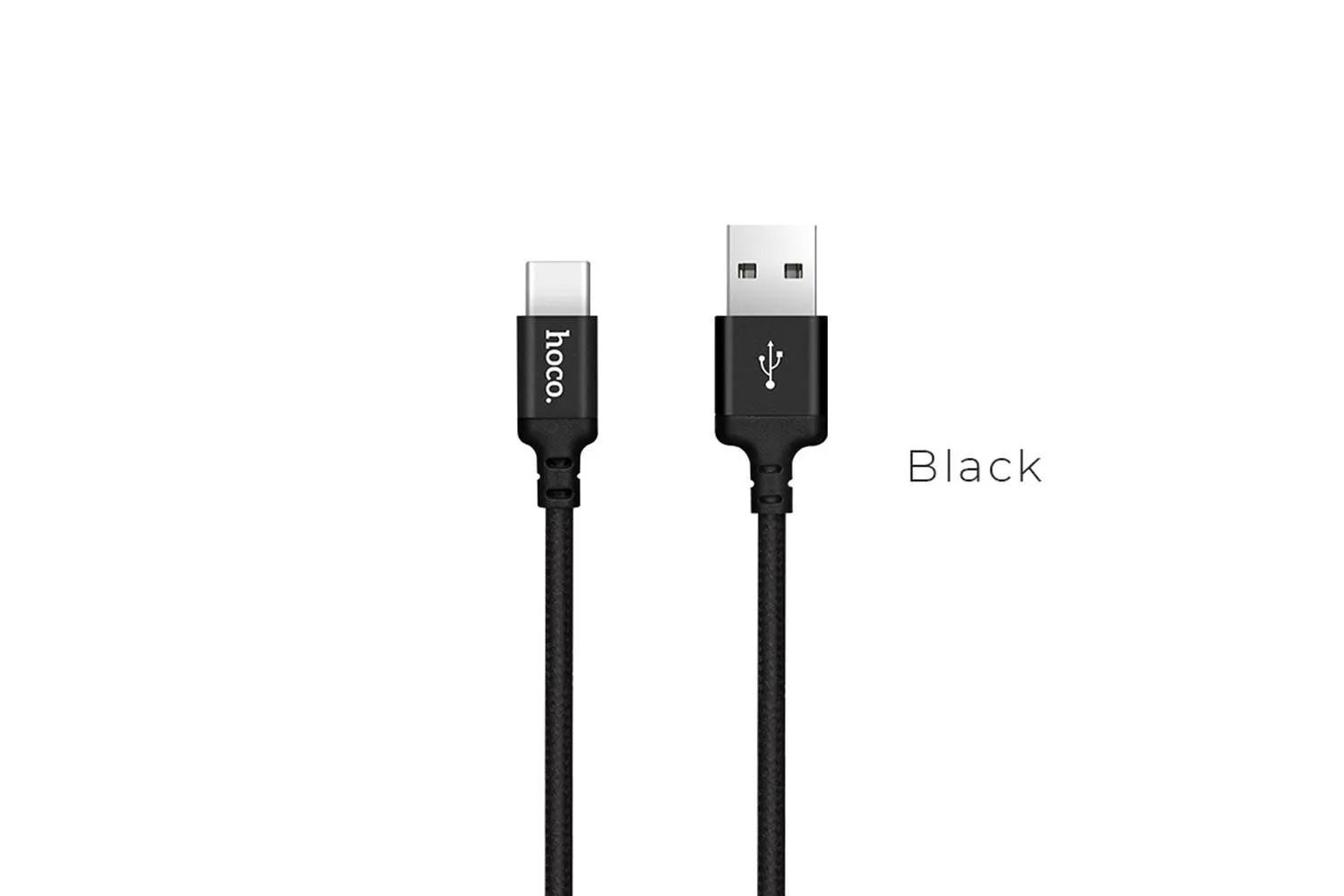Кабель USB - Type-C  HOCO X14 Times, 1 метр (черный)
