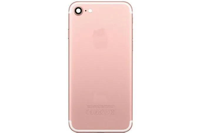 Задняя крышка Apple iPhone 5 (в стиле iPhone 7) (розовый)