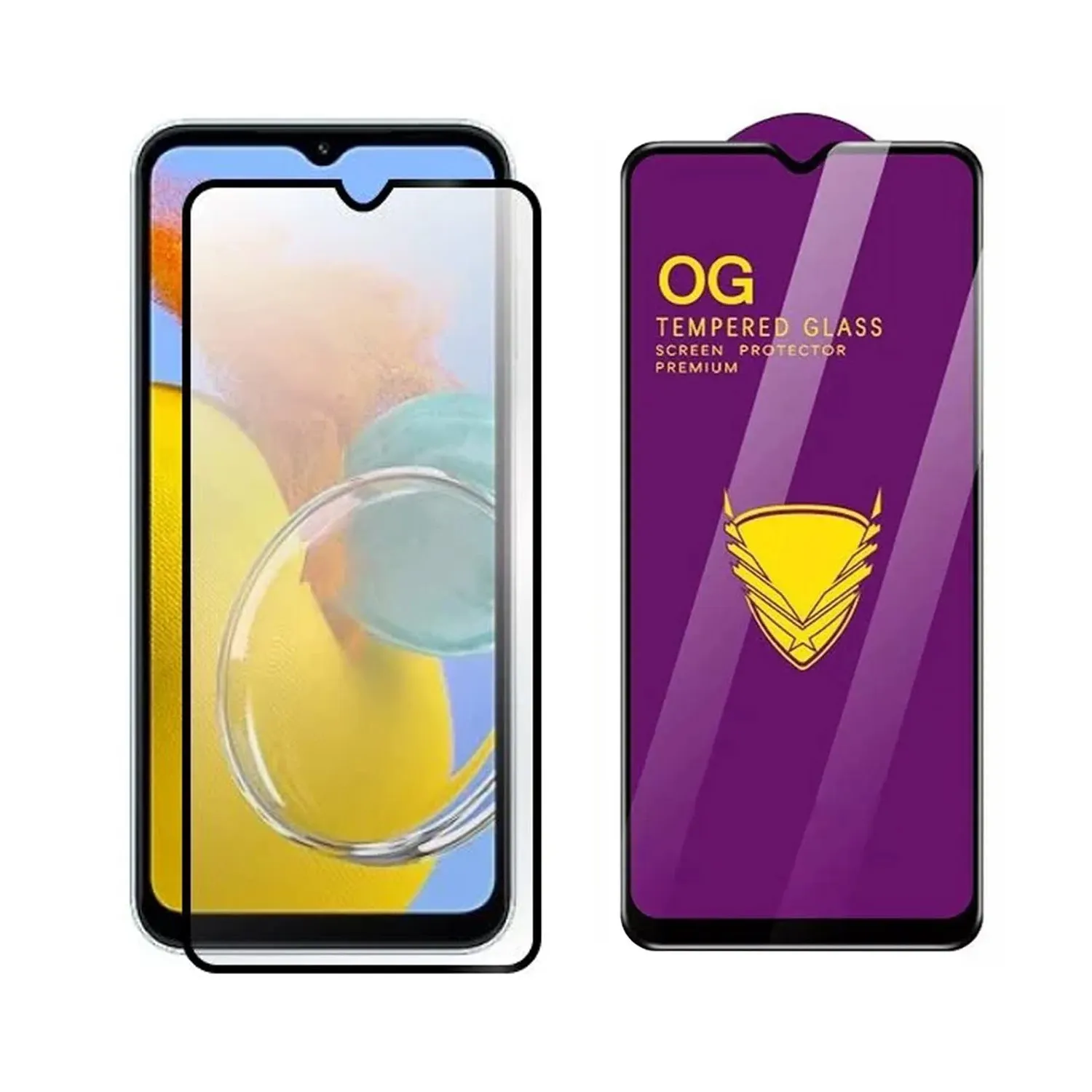 Противоударное стекло OG Tempered Glass Samsung Galaxy M14 5G (черный)