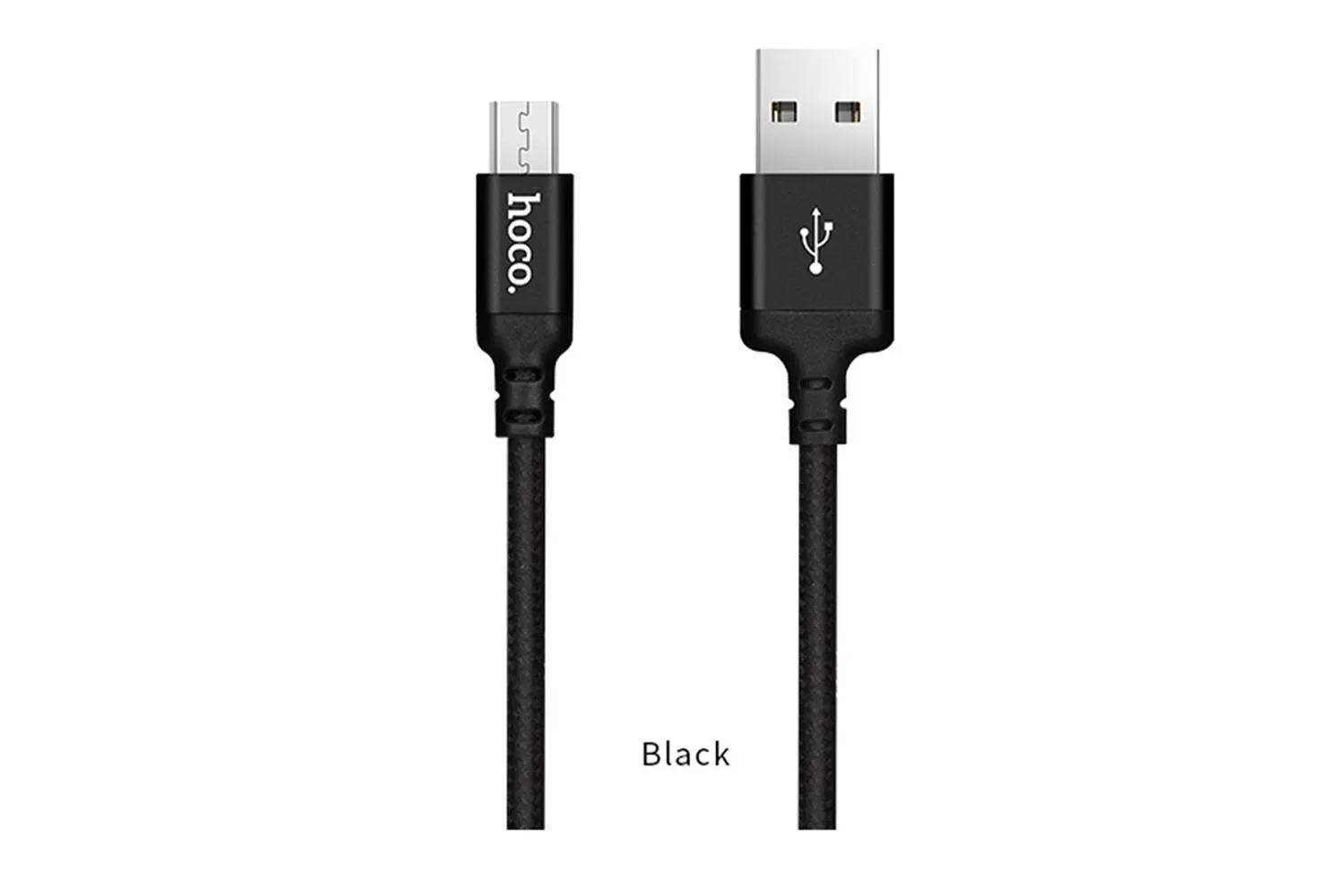 Кабель USB - MicroUSB HOCO X14 Times, 1 метр (черный)