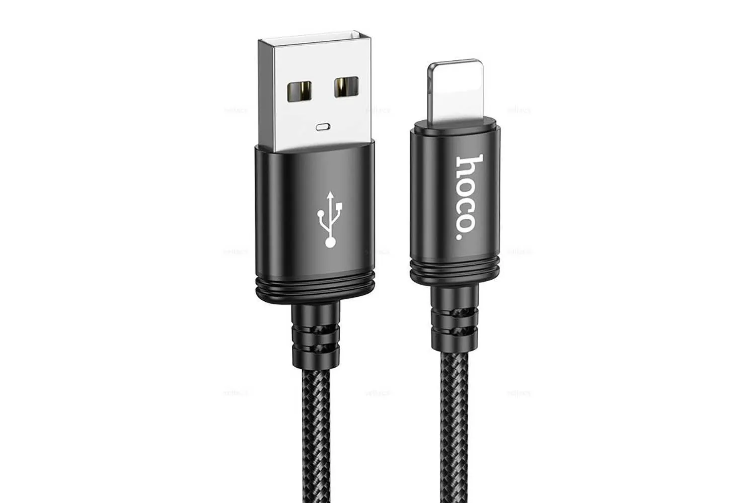 Кабель USB - Lighthing HOCO X91 3.0м 2.4А (черный)