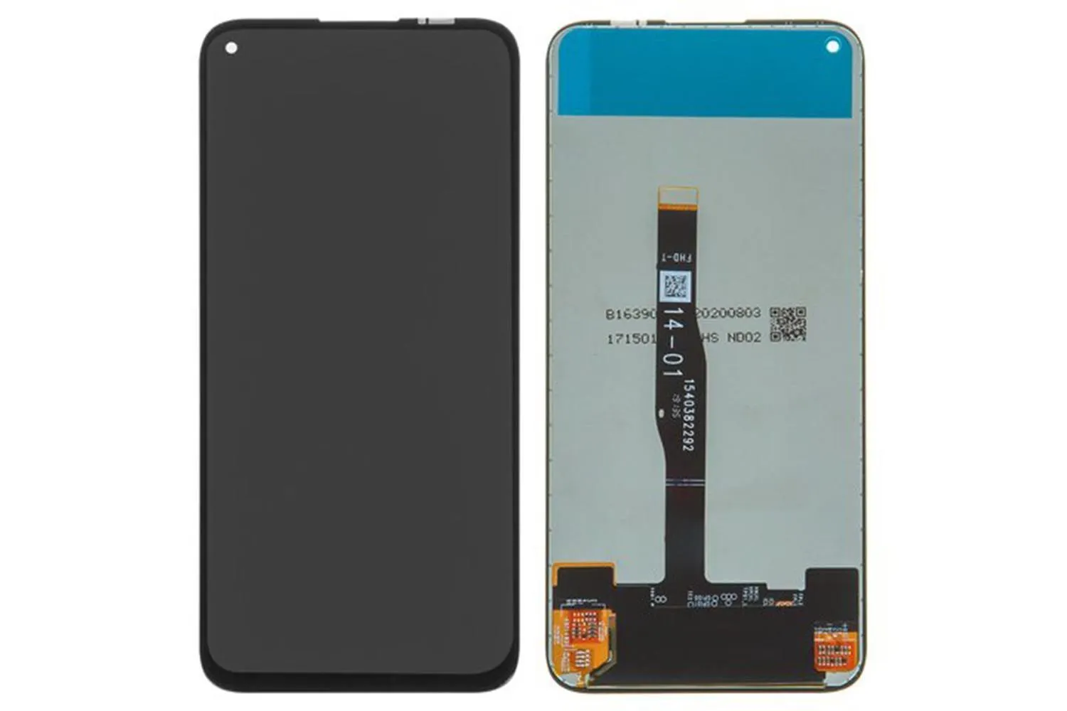 Дисплей Huawei P40 Lite, Nova 5i в сборе с сенсором Ориг (черный)