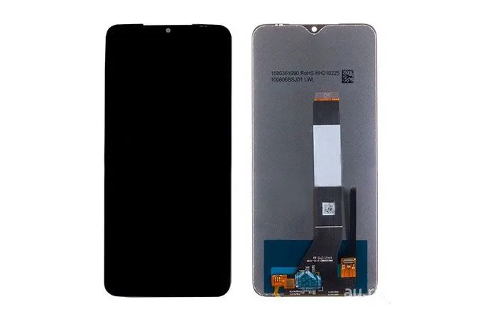 Дисплей Xiaomi POCO M3, Redmi 9T в сборе с сенсором (черный)