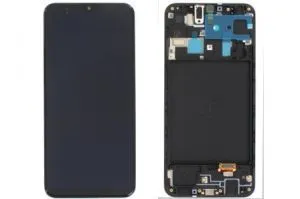 Дисплей Samsung Galaxy A20 SM-A205F (черный) Оригинал GH82-19571A, цена с установкой в АСЦ