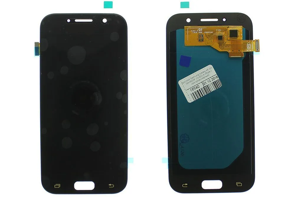 Дисплей Samsung Galaxy A5 2017 SM-A520F (OLED) в сборе с сенсором (черный)