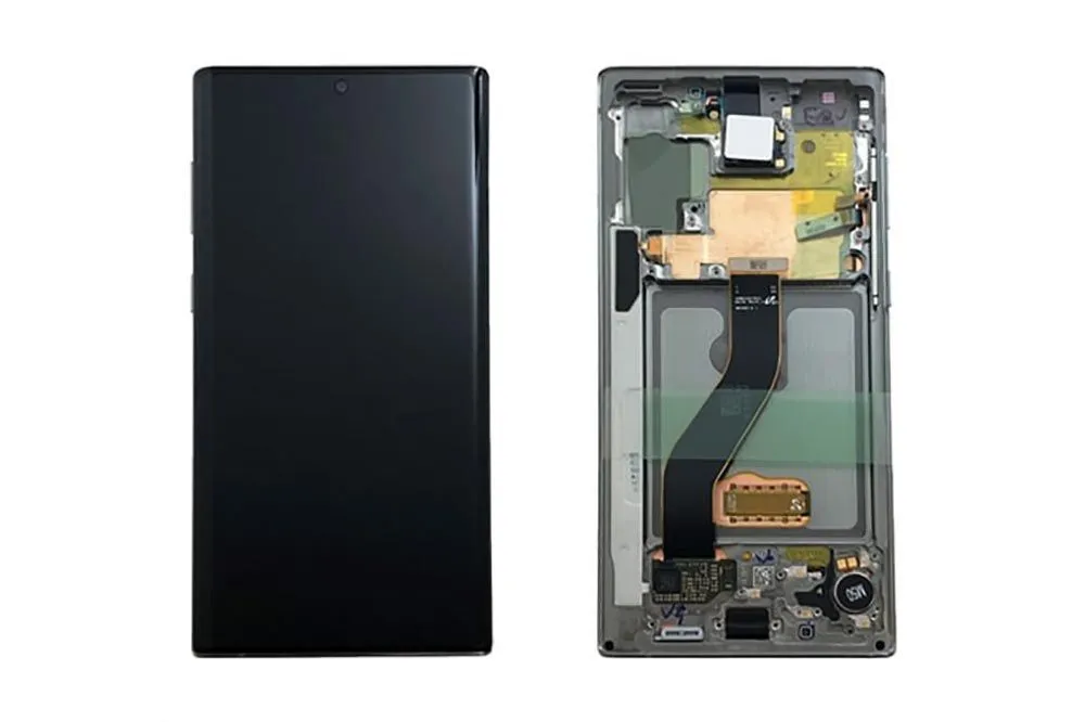 Дисплей Samsung Galaxy Note 10 SM-N970F (серебро) Оригинал GH82-20818C, цена с установкой в АСЦ