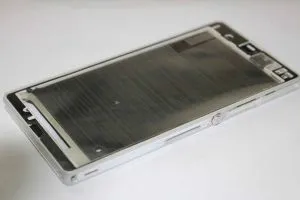 Средняя часть корпуса Sony Xperia Z L36h LT36i C6602 C6603 (белый)
