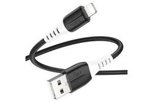 Кабель USB - Lightning HOCO X82 silicone, 1м (черный)