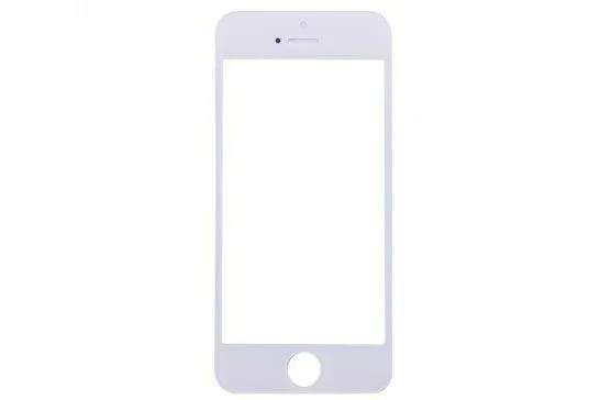 Стекло Apple iPhone 5 5S 5C (белый) для переклейки на дисплей