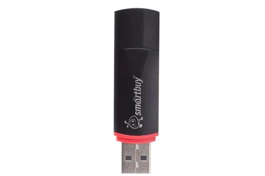 Флеш-накопитель USB 64GB SmartBuy Crown (черный)