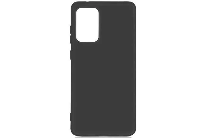 Чехол силиконовый FaisON для Samsung Galaxy A71, CA-12, Soft Matte, тонкий, непрозрачный (черный)