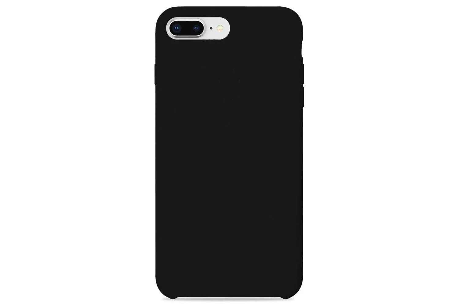 Чехол силиконовый для Apple iPhone 7 Plus, Apple iPhone 8 Plus 5.5 (черный) 