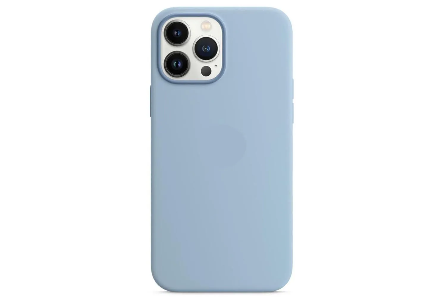 Чехол силиконовый для Apple iPhone 13 Pro Max Silicone Case с MagSafe (голубой)