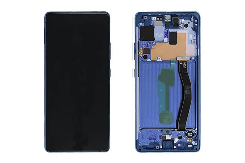 Дисплей Samsung Galaxy S10 Lite SM-G770F в сборе (черный) Оригинал, цена с установкой в АСЦ