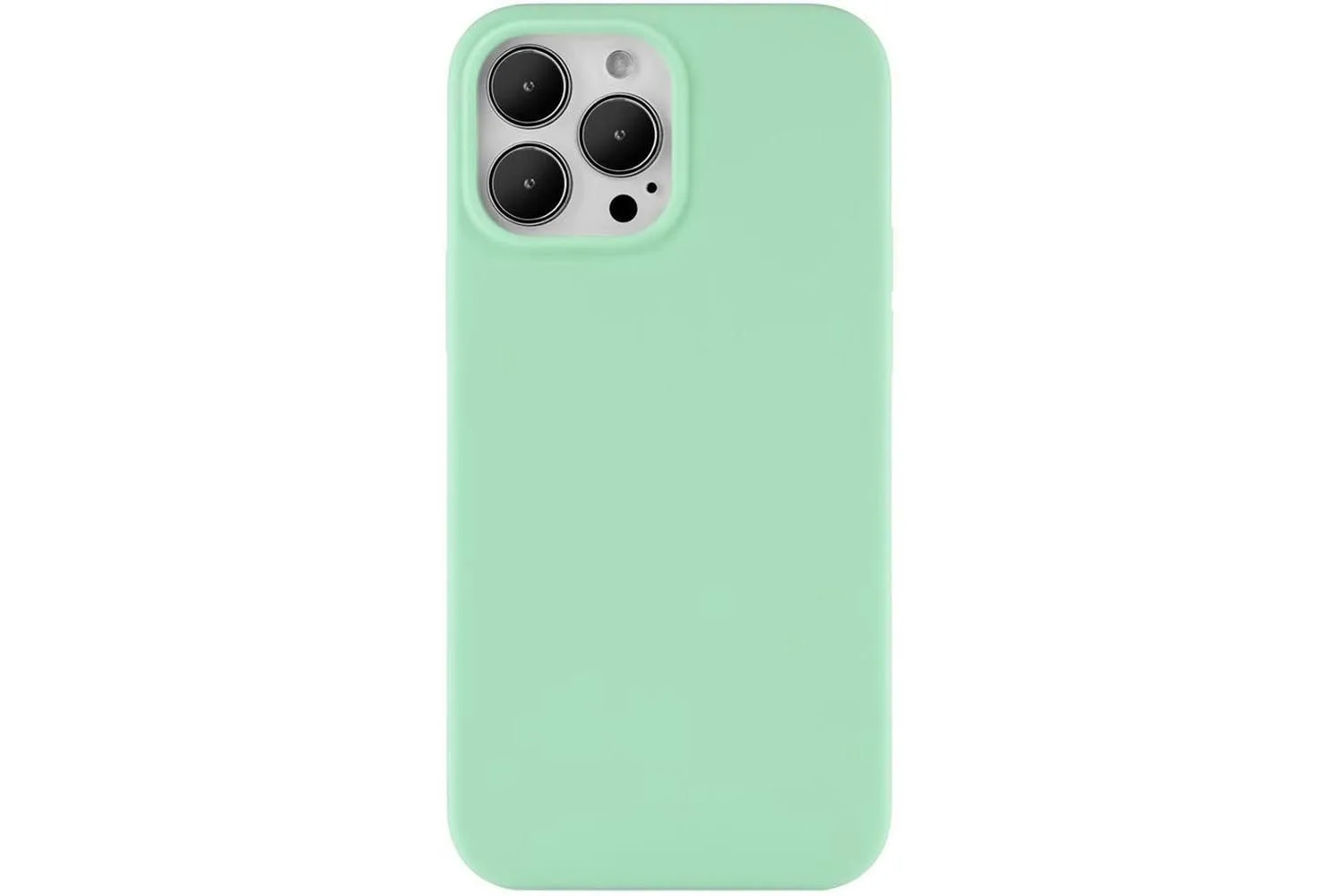 Чехол силиконовый для Apple iPhone 14 Pro Silicone Case с MagSafe (бирюзовый)