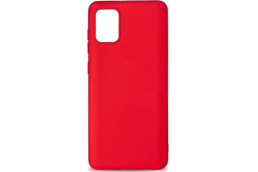 Силиконовый чехол кейс Samsung Galaxy A31 SM-A315F (красный)
