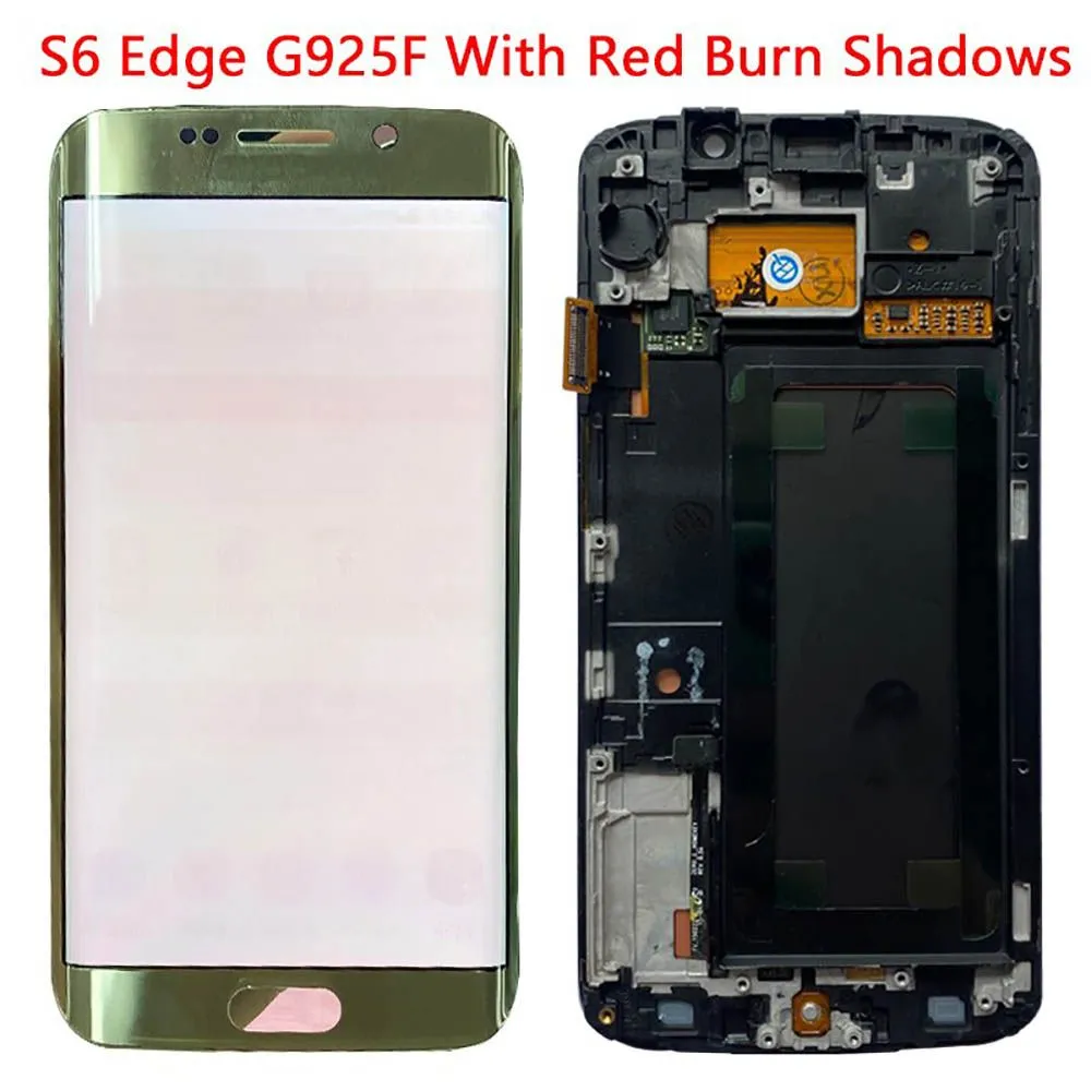 Дисплей Samsung Galaxy S6 edge SM-G925F в сборе (черный) Оригинал, цена с установкой в АСЦ