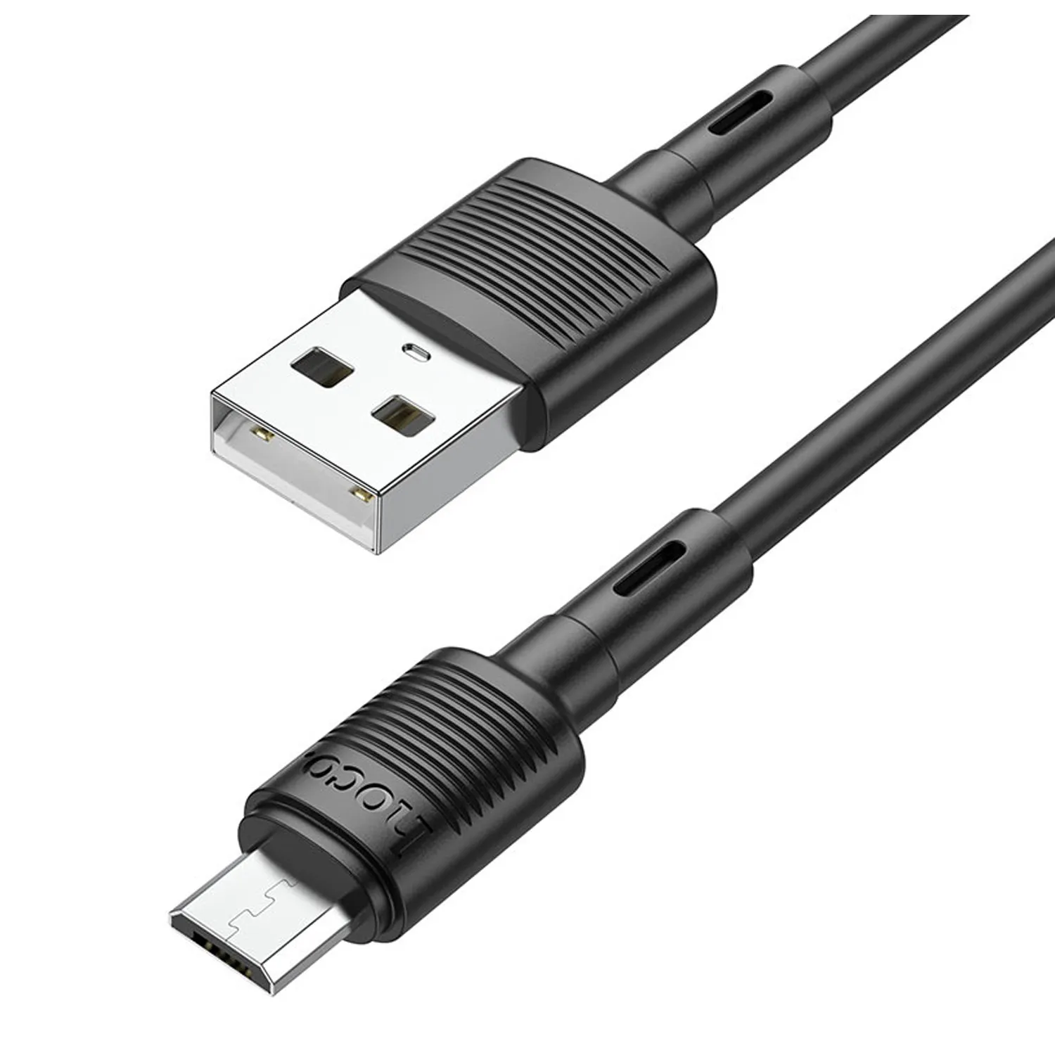 Кабель HOCO X83 Victory USB - MicroUSB (черный)