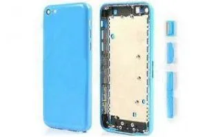 Задняя крышка Apple iPhone 5C с разбора (голубой)