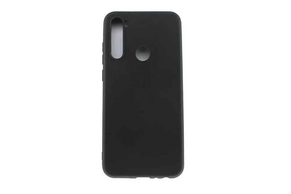Чехол силиконовый для Xiaomi Redmi Note 8, Xiaomi Redmi Note 8T (черный)