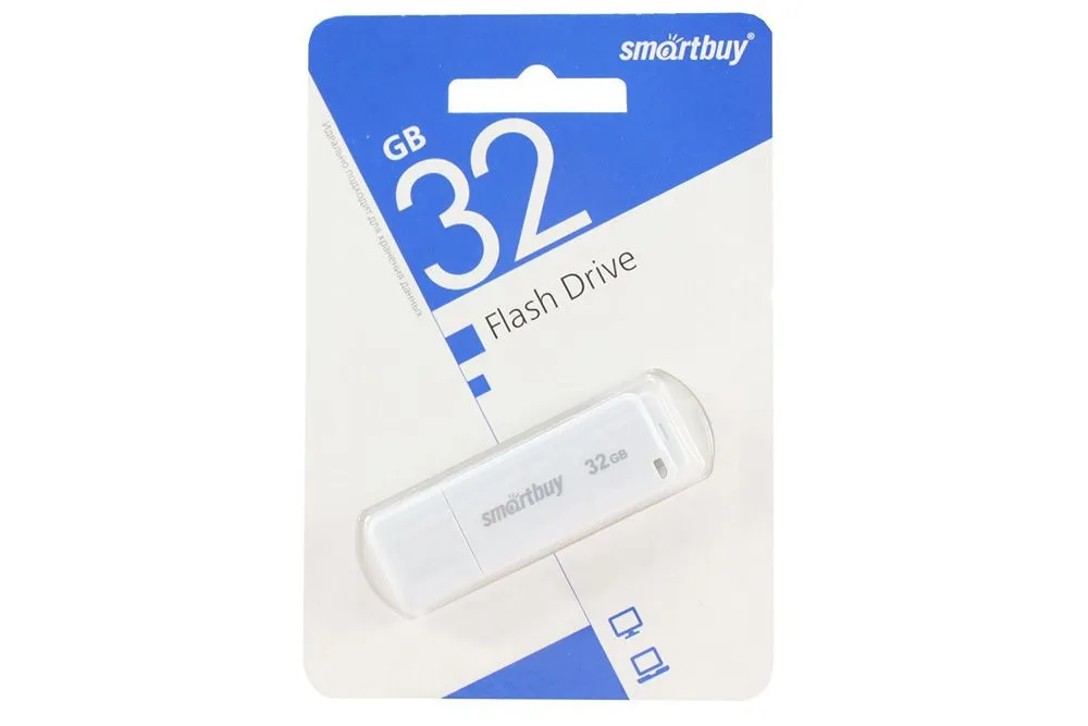Флеш-накопитель USB 32GB SmartBuy LM05 (белый)