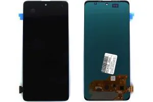 Дисплей Samsung Galaxy A51 SM-A515F, M31s в сборе с сенсором (черный) OLED