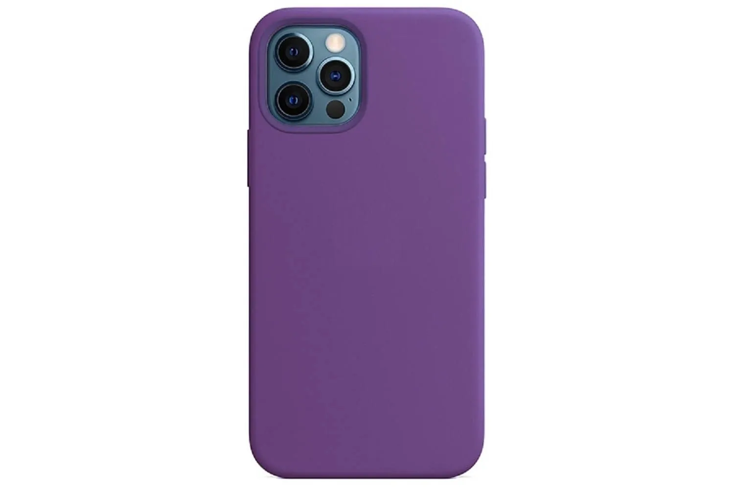Чехол силиконовый для Apple iPhone 13 Pro (фиолетовый)