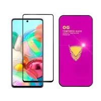 Противоударное стекло OG Tempered Glass для дисплея Realme C55 9H тех.уп (черный)