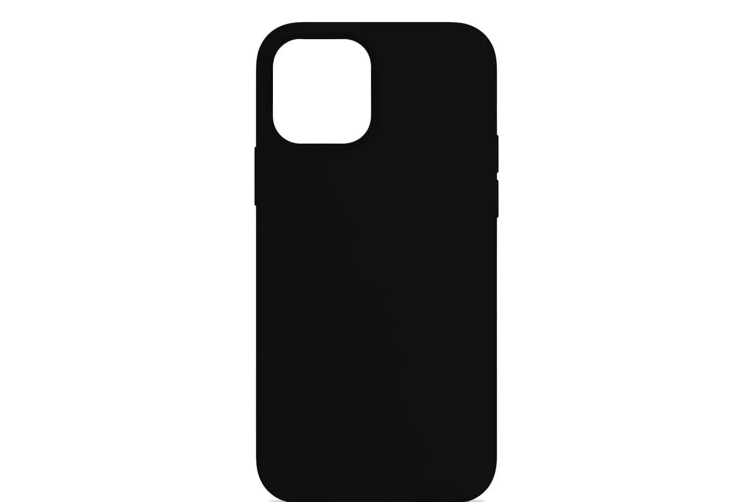 Чехол силиконовый для Apple iPhone 14 Plus (черный)