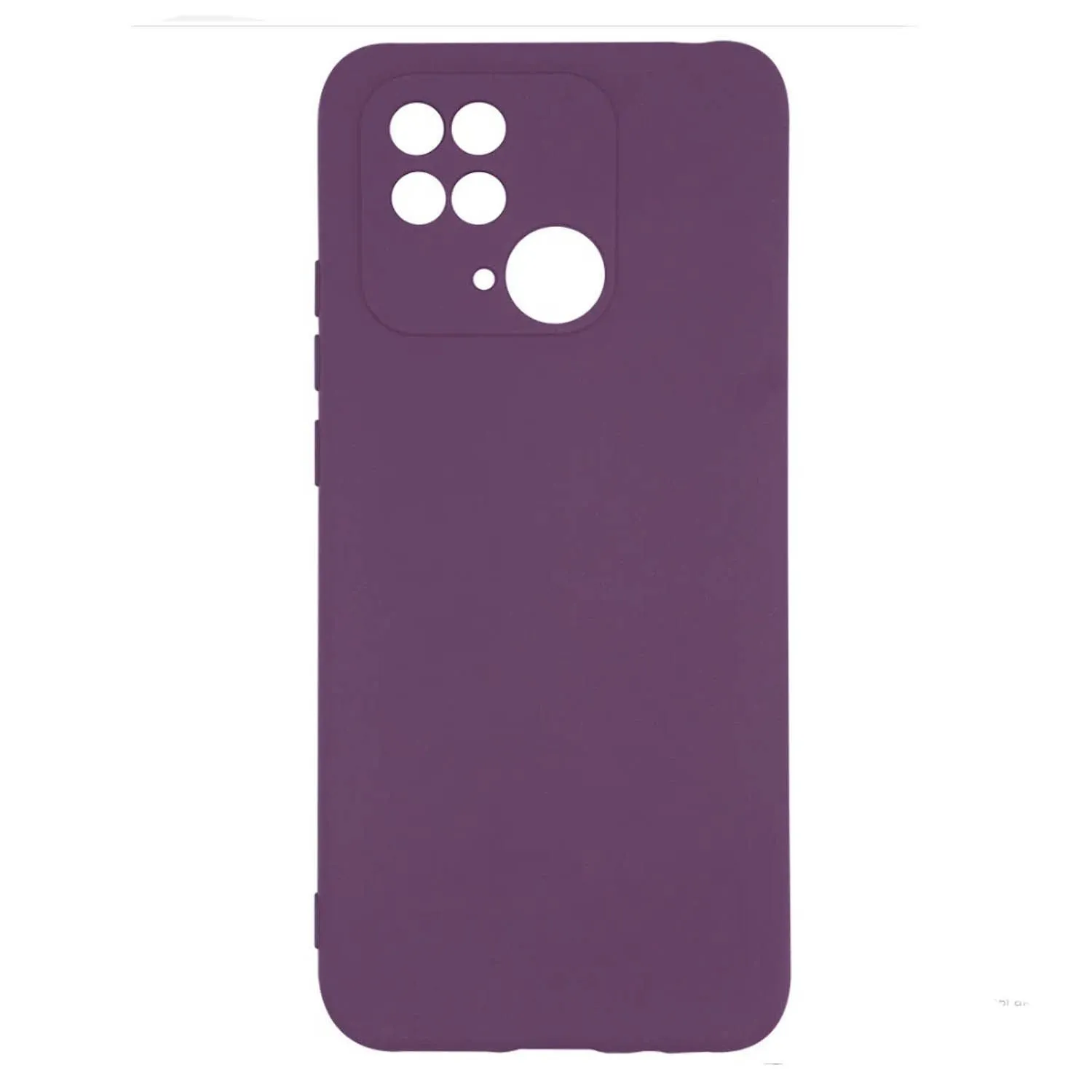 Силиконовый чехол FASHION CASE Xiaomi Redmi 10C (пурпурный)